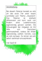 Vorschau - Stationenlernen - Lerntheke: Das Meerschweinchen (Haustiere) - Seite 1