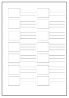 Vorschau - Arbeitsblätter - Oggetti quotidiani Arbeitsblatt zum Ausfüllen. Vokabeltabelle - Seite 3