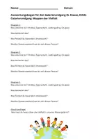 Vorschau - Arbeitsblätter - Wappen der Vielfalt: Ein Steckbrief der etwas anderen Art - Seite 1