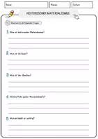Vorschau - Arbeitsblätter - Historischer Materialismus Ethik und Philosophie Lesetext mit Richtig Falsch Multiple Choice und Fragen zum Text - Seite 3