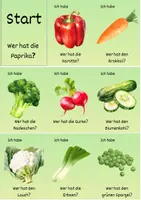 Vorschau - Spiele - Lernspiel: Ich habe wer hat buntes Gemüse - Seite 1