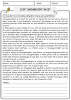 Vorschau - Arbeitsblätter - Leistungsgerechtigkeit Ethik und Philosophie Lesetext mit Richtig Falsch Multiple Choice und Fragen zum Text - Seite 1