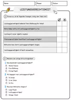 Vorschau - Arbeitsblätter - Leistungsgerechtigkeit Ethik und Philosophie Lesetext mit Richtig Falsch Multiple Choice und Fragen zum Text - Seite 2
