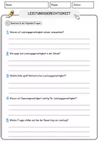 Vorschau - Arbeitsblätter - Leistungsgerechtigkeit Ethik und Philosophie Lesetext mit Richtig Falsch Multiple Choice und Fragen zum Text - Seite 3
