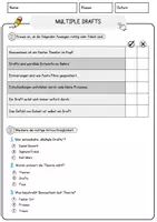 Vorschau - Arbeitsblätter - multiple Drafts Ethik und Philosophie Lesetext mit Richtig Falsch Multiple Choice und Fragen zum Text - Seite 2
