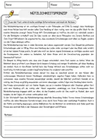 Vorschau - Arbeitsblätter - Nützlichkeitsprinzip Ethik und Philosophie Lesetext mit Richtig Falsch Multiple Choice und Fragen zum Text - Seite 1