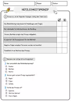 Vorschau - Arbeitsblätter - Nützlichkeitsprinzip Ethik und Philosophie Lesetext mit Richtig Falsch Multiple Choice und Fragen zum Text - Seite 2