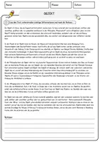 Vorschau - Arbeitsblätter - Objekt Ethik und Philosophie Lesetext mit Richtig Falsch Multiple Choice und Fragen zum Text - Seite 1