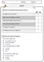 Vorschau - Arbeitsblätter - Objekt Ethik und Philosophie Lesetext mit Richtig Falsch Multiple Choice und Fragen zum Text - Seite 2