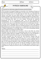 Vorschau - Arbeitsblätter - Patricia Churchland Ethik und Philosophie Lesetext mit Richtig Falsch Multiple Choice und Fragen zum Text - Seite 1