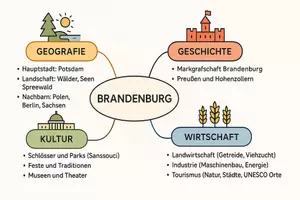 Vorschau - Arbeitsblätter - Arbeitsblätter zum Thema "Brandenburg" + Lösung & MP3 + Mindmap + Infografik - Seite 2