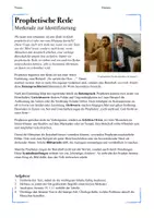 Vorschau - Arbeitsblätter - Prophetische Rede: Informationen und Analyseschema - Seite 3
