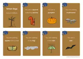 Vorschau - Stationenlernen - Brown Owl's Autumn - Bundle of Activities - Seite 1