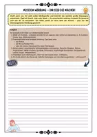 Vorschau - Arbeitsblätter - Werbung gestalten - differenziert -Gruppenarbeit / mögliche Ersatzleistung für die Klassenarbeit mit Erwartungshorizont Lösung und Bewertungsraster + Punkteskala (Klasse 7 8 9) - Seite 1
