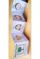 Vorschau - Arbeitsblätter - Familienmitglieder Leporello Klasse 3-6 – Meine Familie - Seite 1