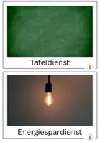 Vorschau - Bildkarten - Classroom Management: Klassendienste und Rollenkarten - Seite 1