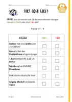 Vorschau - Arbeitsblätter - verschiedene Aufgaben zur Internetrecherche - Seite 2