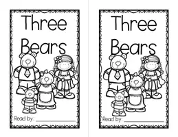 Aperçu - Affichage - Goldilocks and the Three Bears - A FREE Book for Beginning/Emergent Readers - Page 1