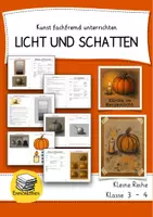 Vorschau - Stundenentwürfe - Licht und Schatten - Kürbis im Kerzenlicht - Deckblatt