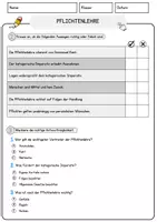 Vorschau - Arbeitsblätter - Pflichtenlehre Ethik und Philosophie Lesetext mit Richtig Falsch Multiple Choice und Fragen zum Text - Seite 2