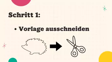 Vorschau - Stationenlernen - Herbstlicher Igel aus Papierresten - Seite 2