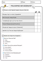 Vorschau - Arbeitsblätter - Philosophie der Gegenwart Ethik und Philosophie Lesetext mit Richtig Falsch Multiple Choice und Fragen zum Text - Seite 2
