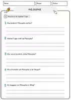 Vorschau - Arbeitsblätter - Philosophie Ethik und Philosophie Lesetext mit Richtig Falsch Multiple Choice und Fragen zum Text - Seite 3