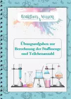 Vorschau - Arbeitsblätter - Übungsaufgaben zur Berechnung der Stoffmenge - Deckblatt