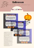 Vorschau - Arbeitsblätter - Materialpaket Halloween / ZR20 / Deutsch /Mathematik / Wörtergitter / - Seite 1