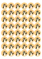 Vorschau - Mal- und Bastelvorlagen - Pinguin Wochenlob – Die coolen Etiketten für kleine Pinguinfans! - Seite 3