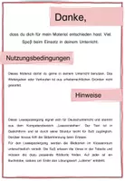 Vorschau - Arbeitsblätter - Lesespaziergang zum Gedicht: Im Herbst - Seite 1