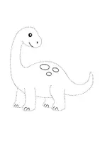 Vorschau - Mal- und Bastelvorlagen - Prickelbilder Grundschule – 15 Dinosaurier-Motive - Seite 2