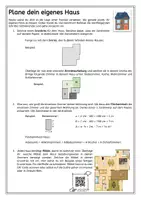 Vorschau - Arbeitsblätter - Arbeitsblätter - Plane dein eigenes Haus - Seite 2