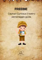 anteprima - Materiale di supporto/inclusione - I SUONI C e G con Capitan Curiosus - Pagina di copertina