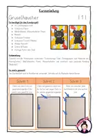 Vorschau - Stundenentwürfe - Kunst HALLOWEEN: Gruselkatze - Seite 3