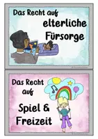 Vorschau - Bildkarten - Bildkarten/ Farbiges Tafelmaterial Kinderrechte - Seite 2