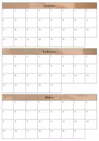 Vorschau - Präsentationen/Tafelbilder - Jahreskalender für Lehrer:innen | Minimalistic Edition - Seite 2