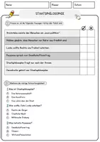 Vorschau - Arbeitsblätter - Staatsphilosophie Ethik und Philosophie Lesetext mit Richtig Falsch Multiple Choice und Fragen zum Text - Seite 2