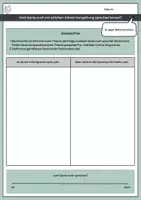 Vorschau - Arbeitsblätter - Der Fall Genie - Inwiefern kann Genie noch sprechen lernen? - Deckblatt