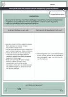Vorschau - Arbeitsblätter - Der Fall Genie - Inwiefern kann Genie noch sprechen lernen? - Seite 1