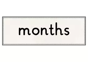 Vorschau - Präsentationen/Tafelbilder - Months: Flashcards (Tafelmaterial) - Seite 2