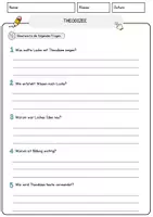 Vorschau - Arbeitsblätter - Theodizee Ethik und Philosophie Lesetext mit Richtig Falsch Multiple Choice und Fragen zum Text - Seite 3