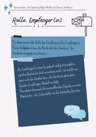 Vorschau - Arbeitsblätter - Kommunikation - Das Sender-Empfänger-Modell nach Shannon und Weaver - Seite 2