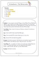Vorschau - Spiele - Vorlesetheater - Der Wörterzauber - differenzierte Rollen - Seite 1