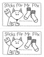 Aperçu - Autre type de ressources - Socks for Mr. Fox - A FREE Seuss Inspired Emergent Reader - Page 1