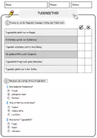Vorschau - Arbeitsblätter - Tugendethik Ethik und Philosophie Lesetext mit Richtig Falsch Multiple Choice und Fragen zum Text - Seite 2