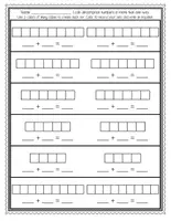 Aperçu - Feuilles d'exercices - DECOMPOSE NUMBERS TO 10 IN MORE THAN ONE WAY (ADDITION) - Page 3