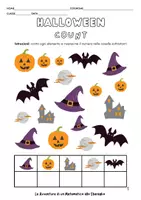 anteprima - Materiale di supporto/inclusione - ATTIVITA' MATEMATICHE PER HALLOWEEN - Pagina 1