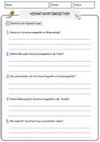 Vorschau - Arbeitsblätter - Verantwortungsethik Ethik und Philosophie Lesetext mit Richtig Falsch Multiple Choice und Fragen zum Text - Seite 3