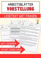 Vorschau - Arbeitsblätter - Vorstellung Ethik und Philosophie Lesetext mit Richtig Falsch Multiple Choice und Fragen zum Text - Deckblatt